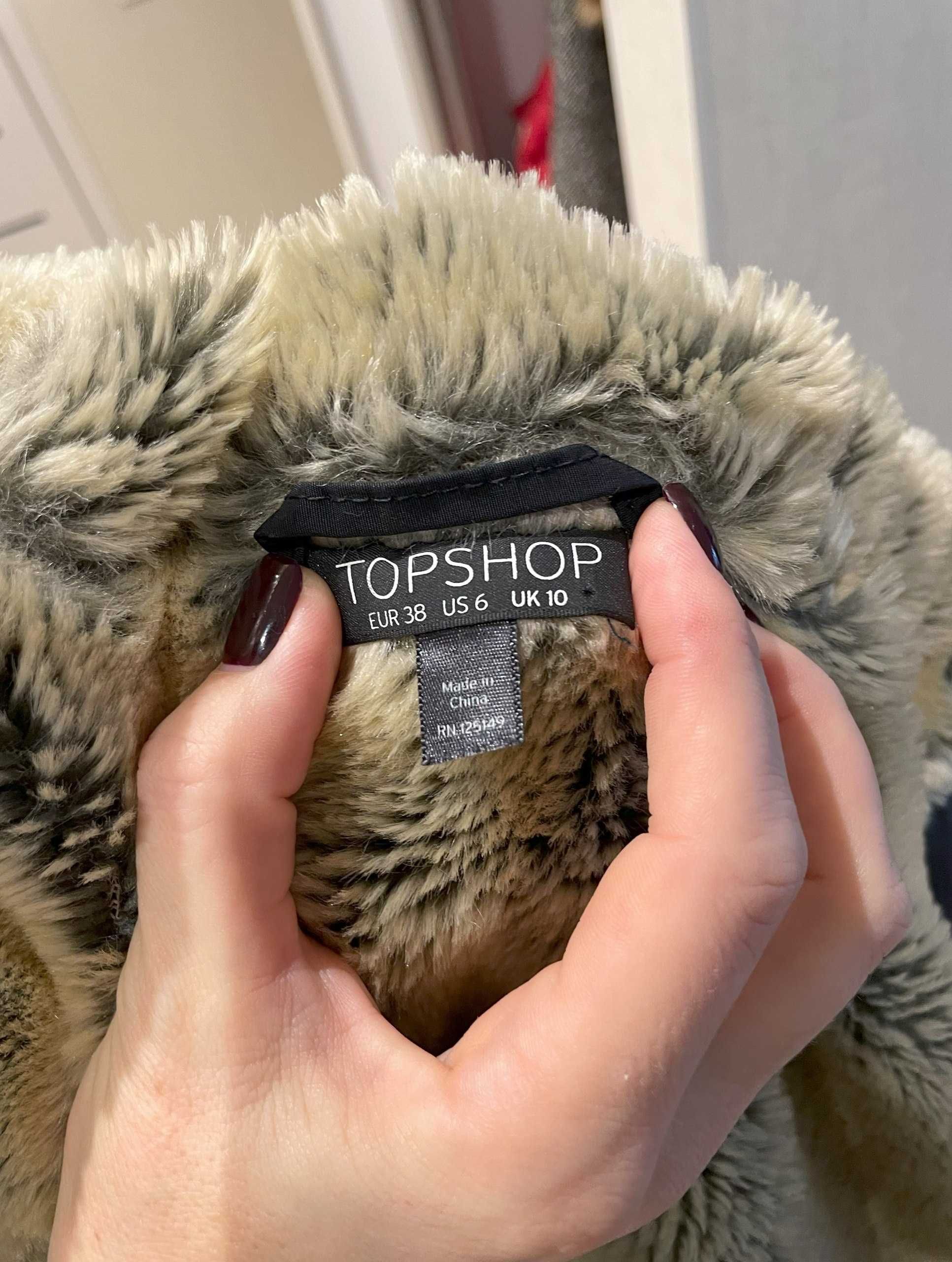 Продам жіночу чорну куртку (парку) TOPSHOP 38 розміру