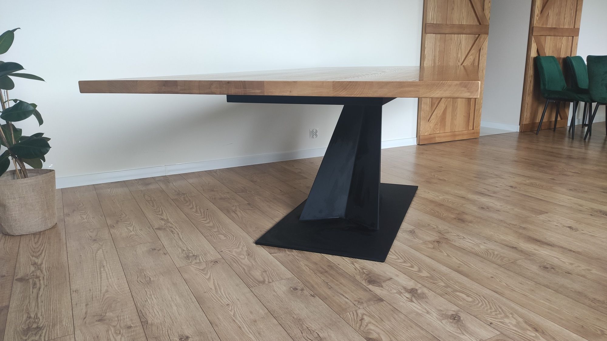 Stół na jednej nodze 240x120