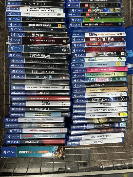 Gry Ps4 slim Pro Ps5 Playstation Wyprzedaż kolekcji