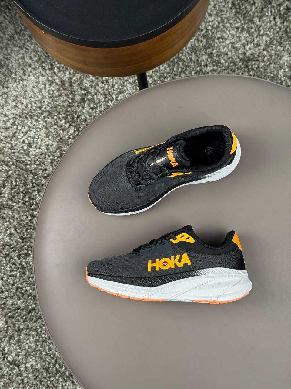 Жіночі кросівки хока HOKA Challenger ART 7 Black Grey Orange [37-41]