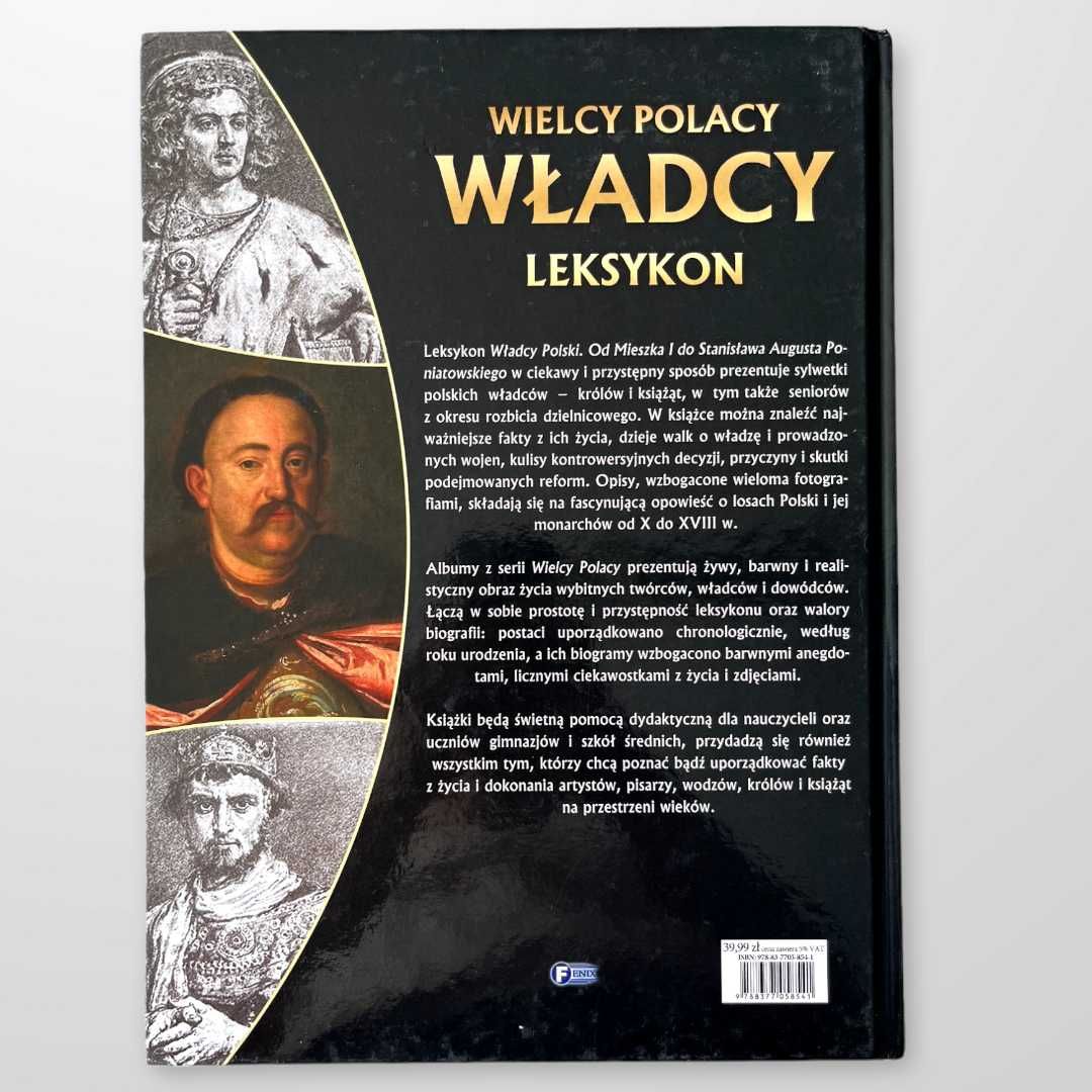 Książka "Wielcy Polacy. Władcy Polski. Leksykon"