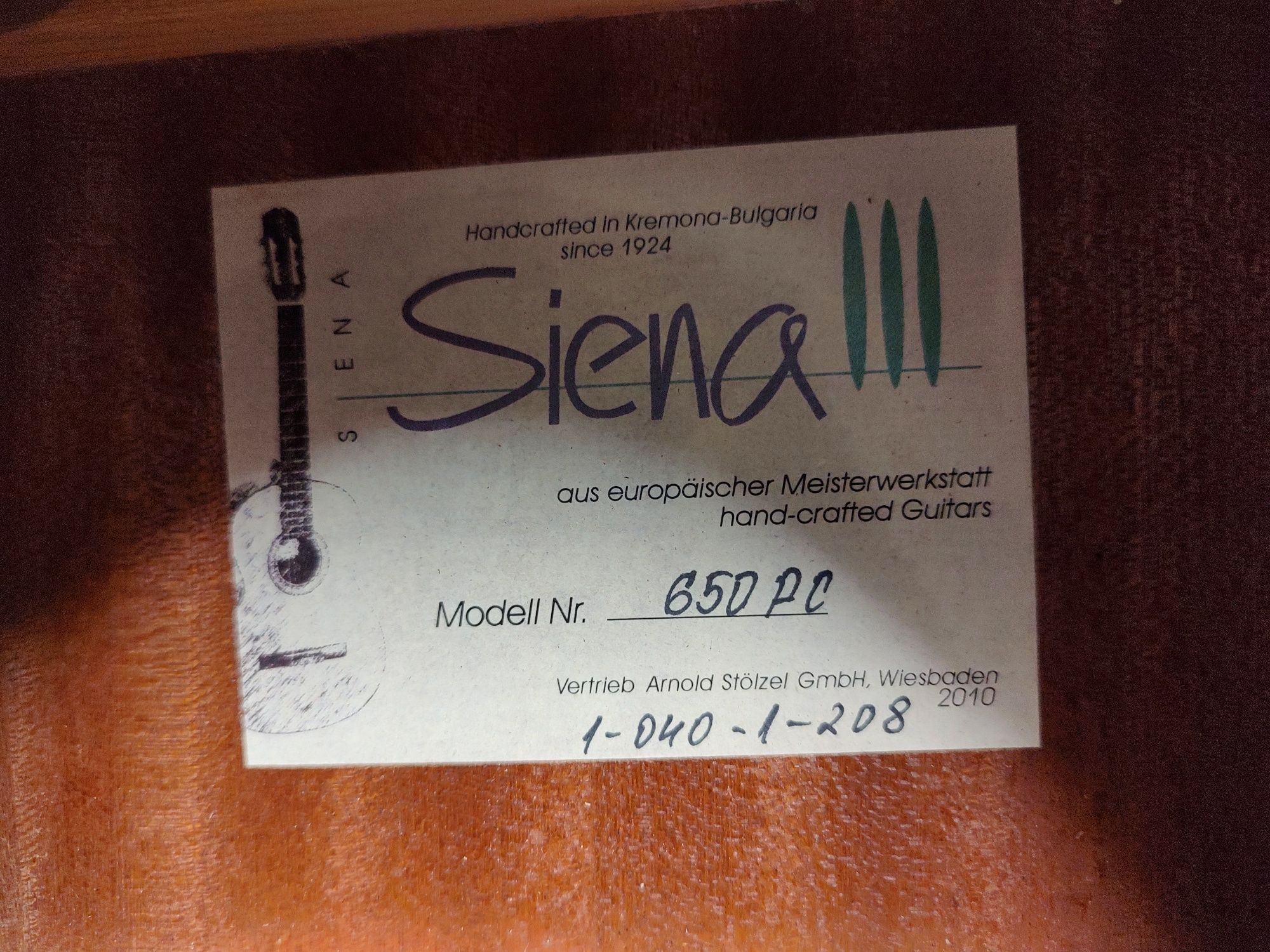 NOWA Siena 650 PC by Kremona gitara klasyczna Świetna Polecam !!