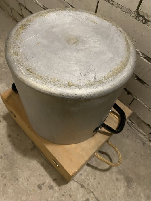 Garnek kociołek aluminiowy 10 litrów PRL