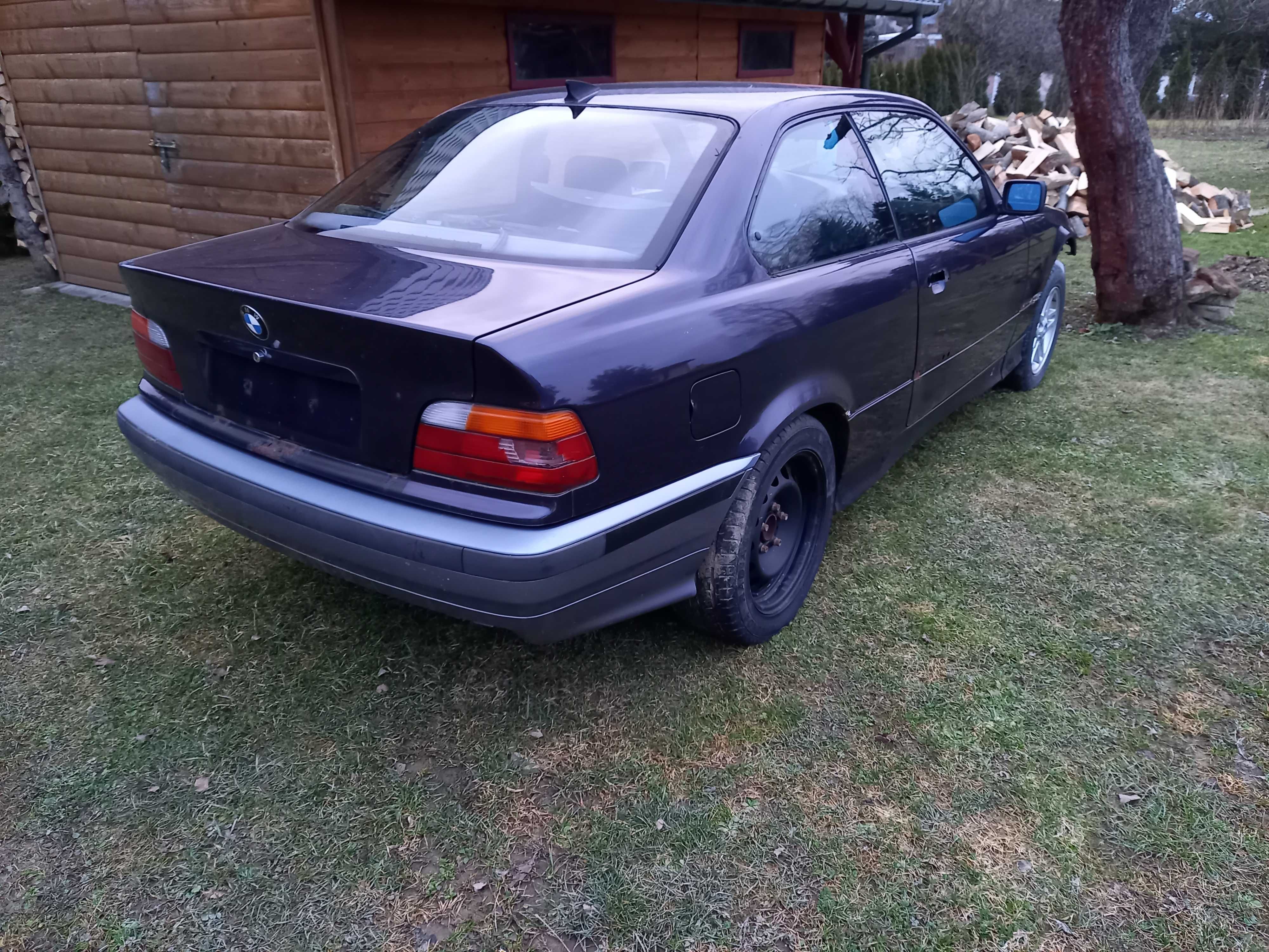 BMW e36 Coupe błotnik ćwiartka podłoga progi dach drzwi szyba wózek