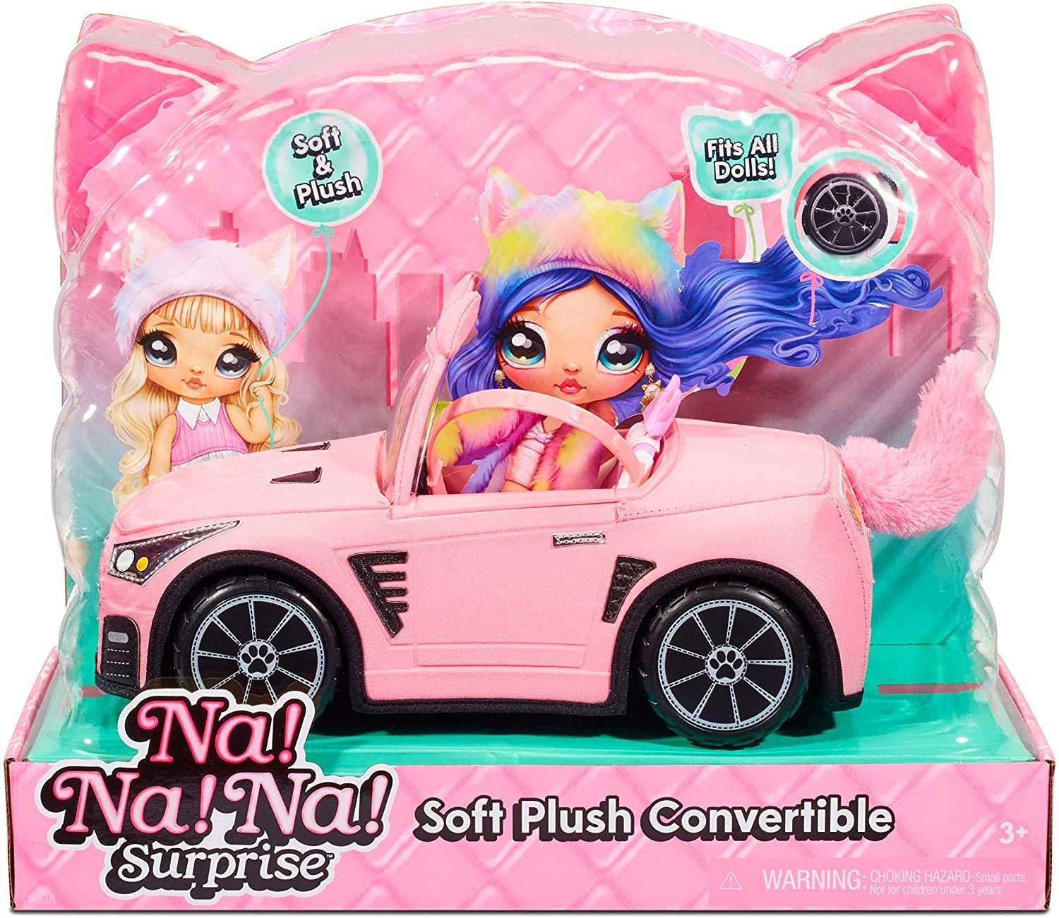 Na Na Na Surprise Kitty Car Машина для куклы На На На Кэтмобиль 572411