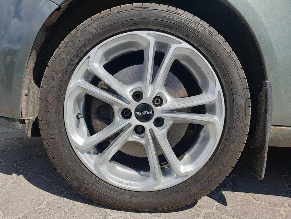 диски литі MAK HESSEN SILVER R16 6,5J PCD5x100 ET39 диски литые
