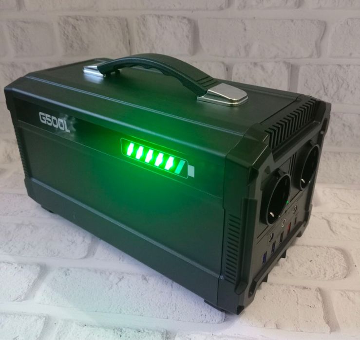 Зарядна станція зовнішній акумулятор G500L 500Вт 144000мАг