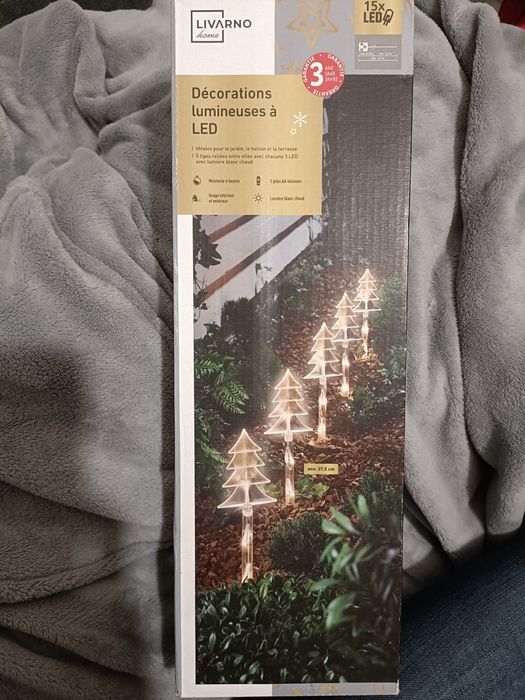 Choinki LED na baterie