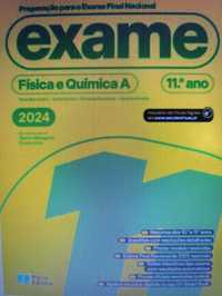 Livro *Novo* Física e Química 11 exame 2024