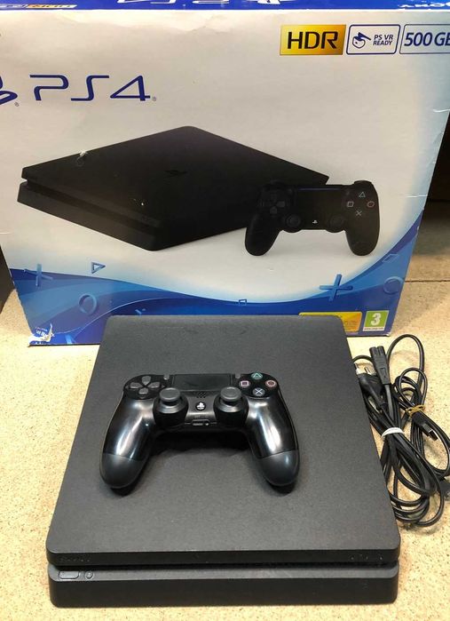 Konsola PS4 Slim org. Pad Sony Gry Karton * Gwarancja Wejherowo