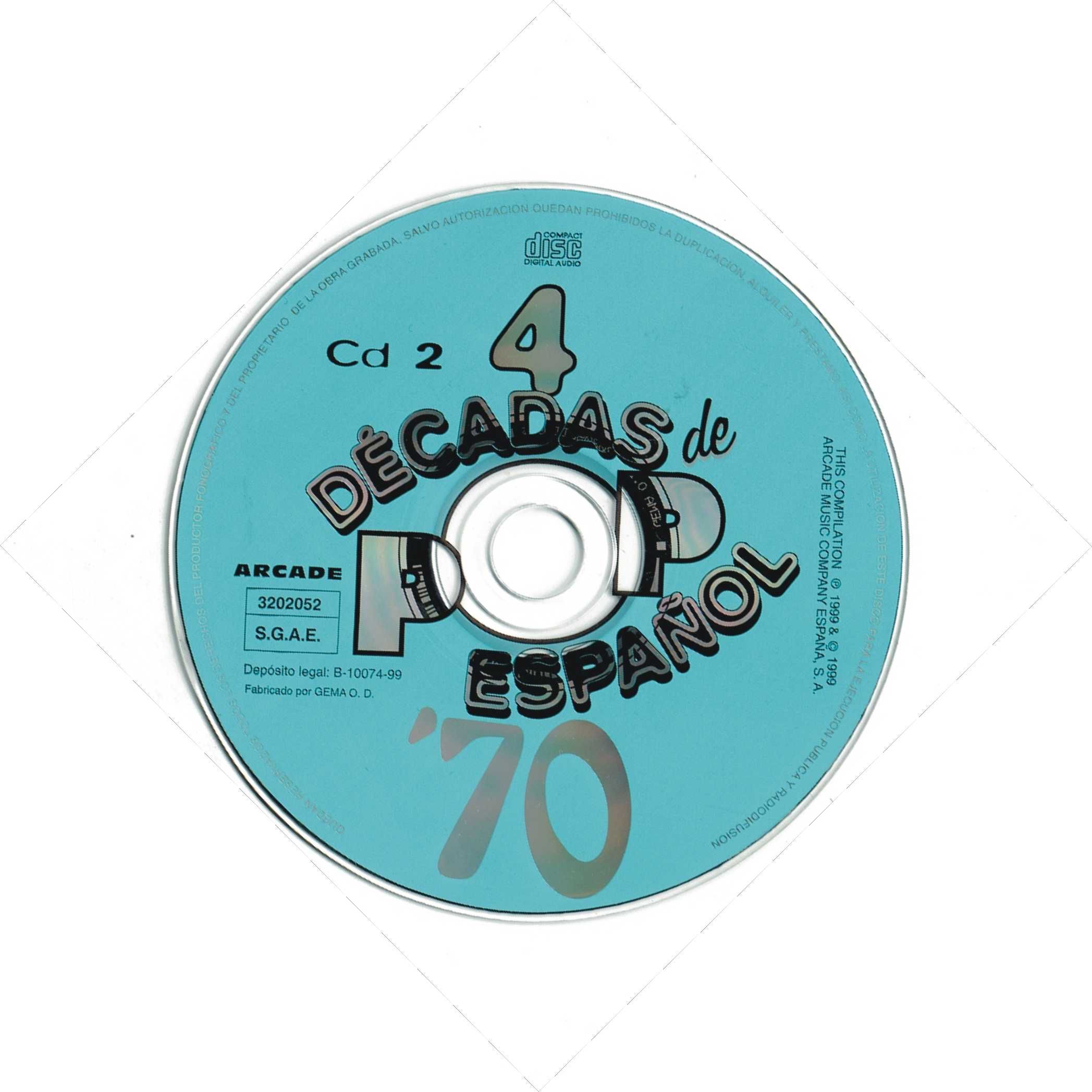 4 Décadas De Pop Español - CD 2 - 1999