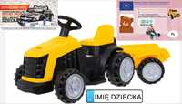 Traktor na akumulator dla dzieci z Przyczepką odpinaną /TR1908T