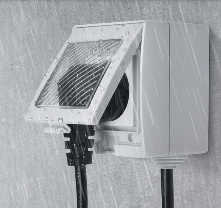 Zdalnie Sterowane Gniazdo SMART Hermetyczne Natynkowe Gwarancja  5 szt