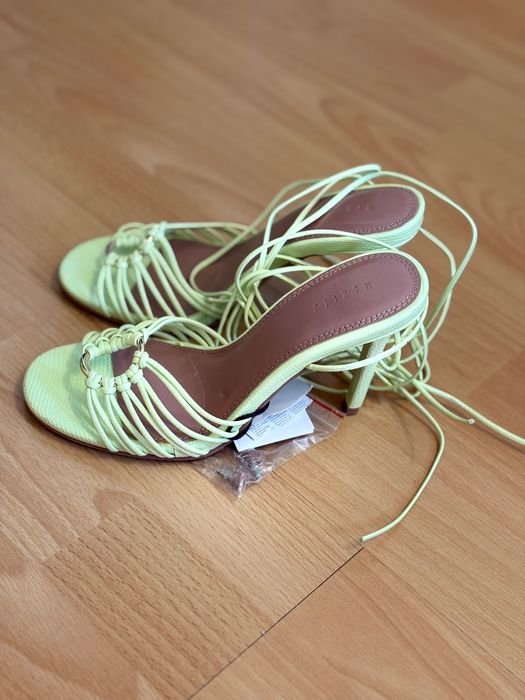 Buty, sandals na obcasie, Klasyczne sandały damskie, szpilki