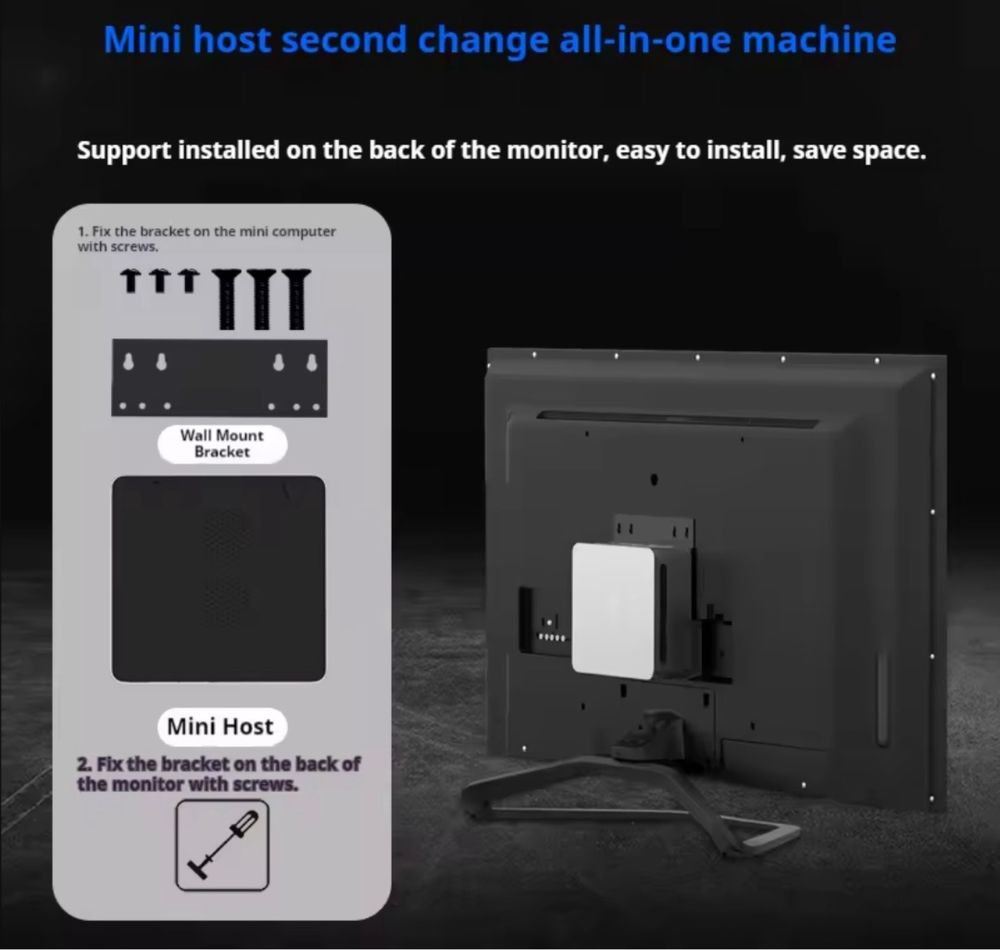 Новий Mini PC GenMachine (Ryzen 5 7640HS/AMD Radeon 760M) міні ПК