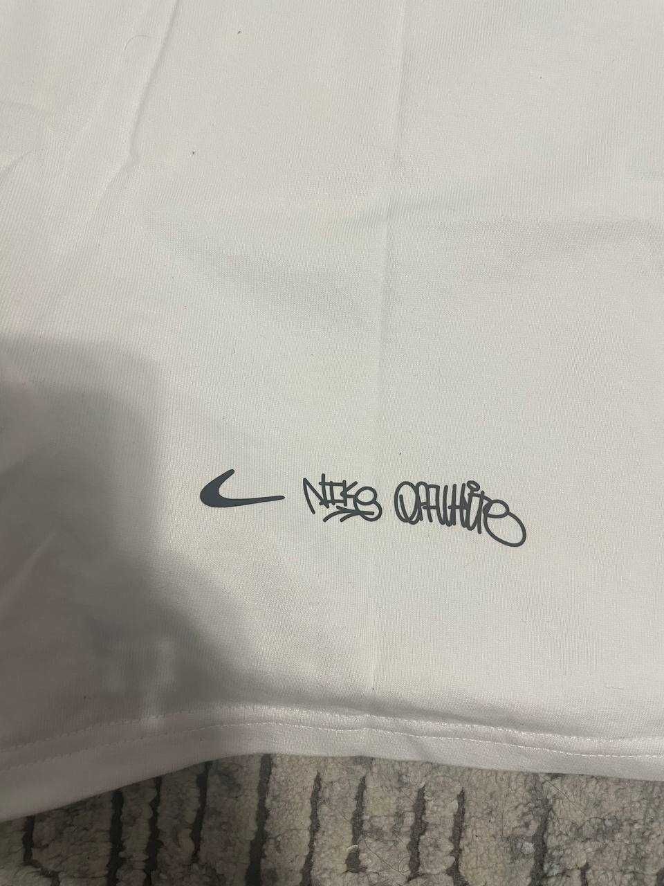 Футболка OFF-WHITE X NIKE L / OFF-WHITE T-shirt /  офф вайт футболка
