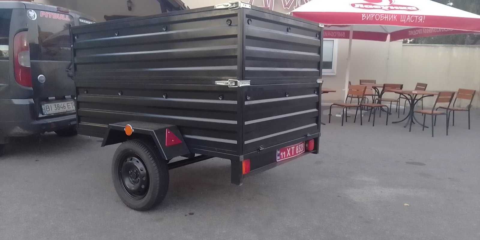 Міцний Причіп ПА 2500/1300 Виробник.Доставка. Документи