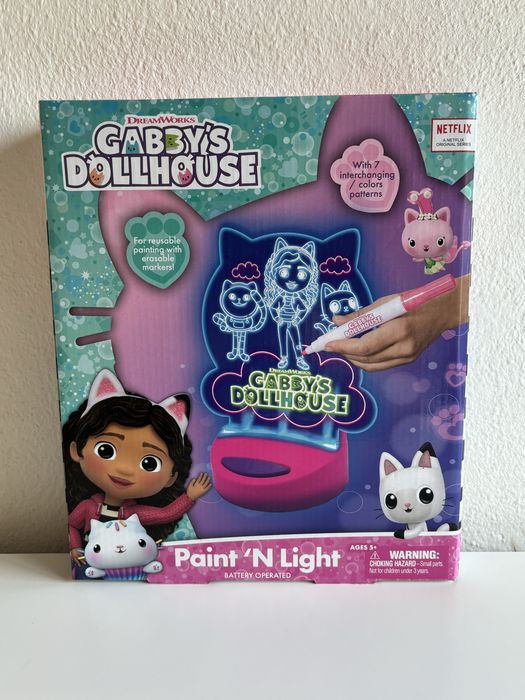 Candeeiro de Pintar Gabby’s Dollhouse