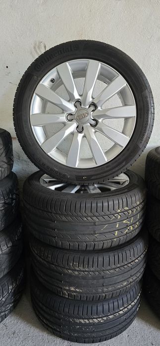 Felgi z oponami audi 17 cali 5x112
