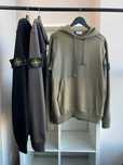 Худі / зіп-худі Stone Island. Чорний, графіт, хакі