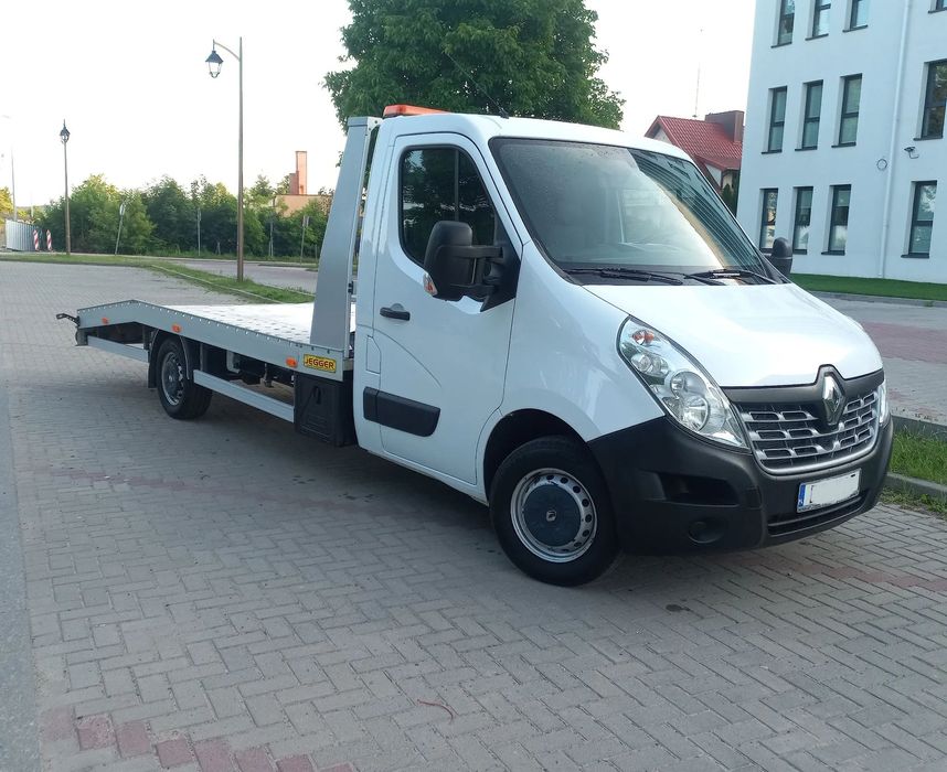Renault Master 2019r, 2.3 170 KM, Najazd Alu. JEGGER, Poduszki pneumatyczne, Tempomat, Klima, nie Movano, Ducato  Salon PL, serwis ASO, najazd alu. Jegger, Pomoc drogowa stan BDB FV23%