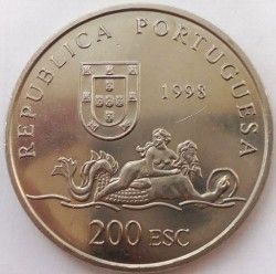 moeda 200 escudos, 1998
