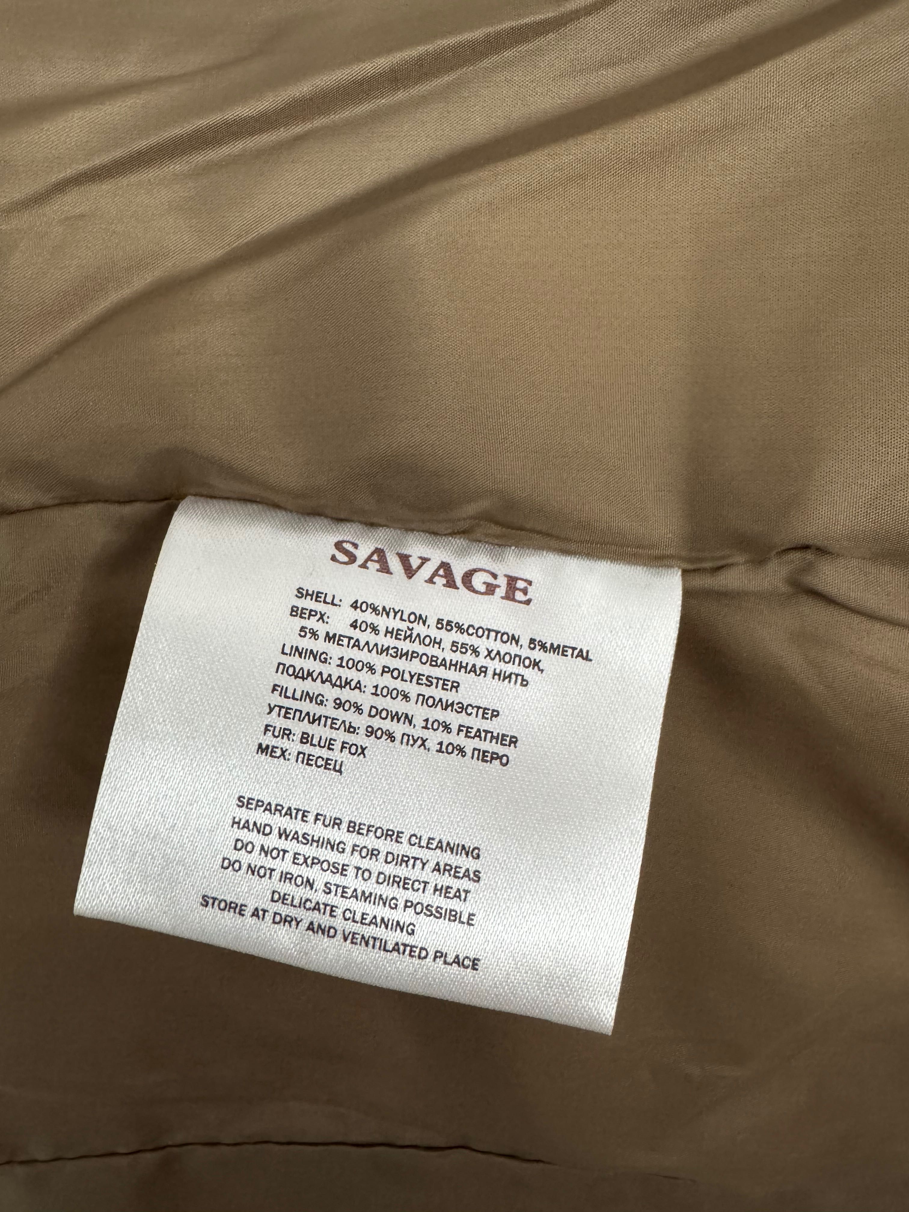 Пуховик Savage р XS