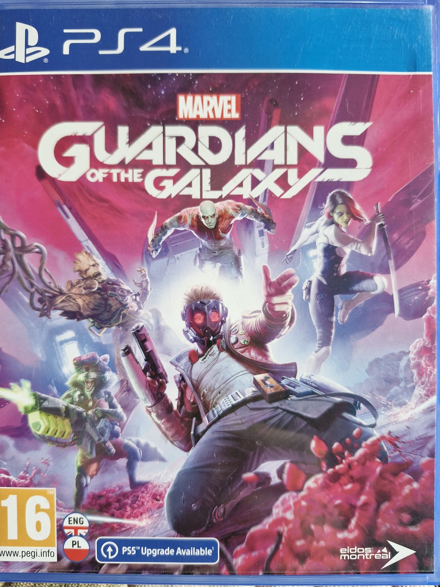Guardians Of The Galaxy gra na PS4