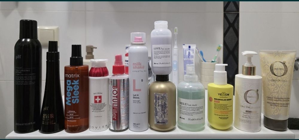 Davines Lovien Matrix Yellow Chi Lacme PH Lanza Olioseta