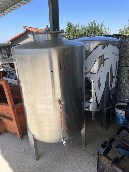 Cubas inox 500 litros