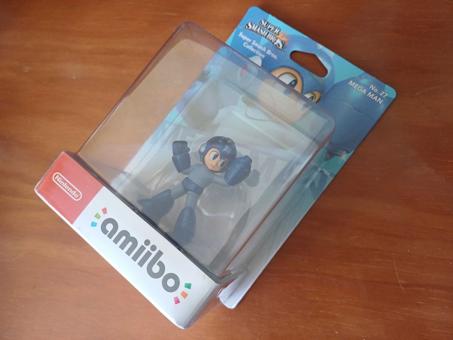 Amiibo Nintendo MegaMan N°27 Novo