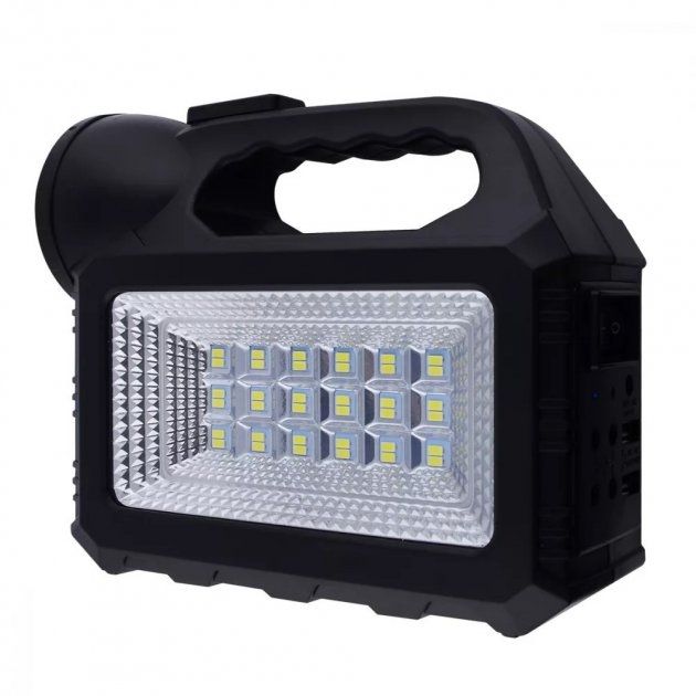 Багатофункціональний Led ліхтар Gdtimes GD-101 із сонячною панелю