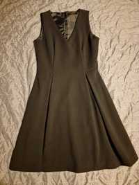 Sukienka wieczorowa, czarna, Reserved, 40