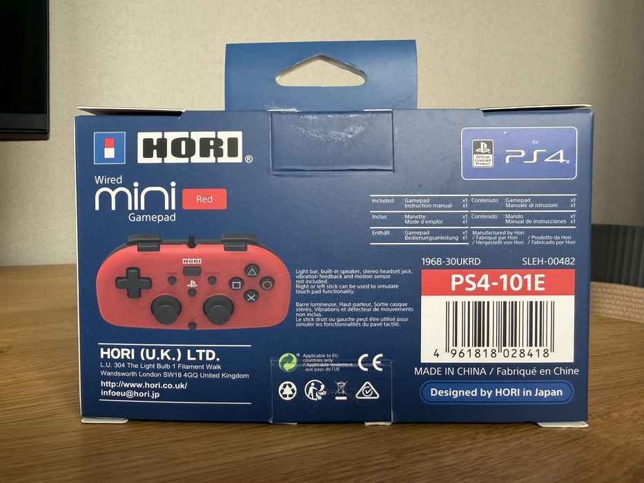 Pad kontroler do PS4 - HORI mini - przewodowy