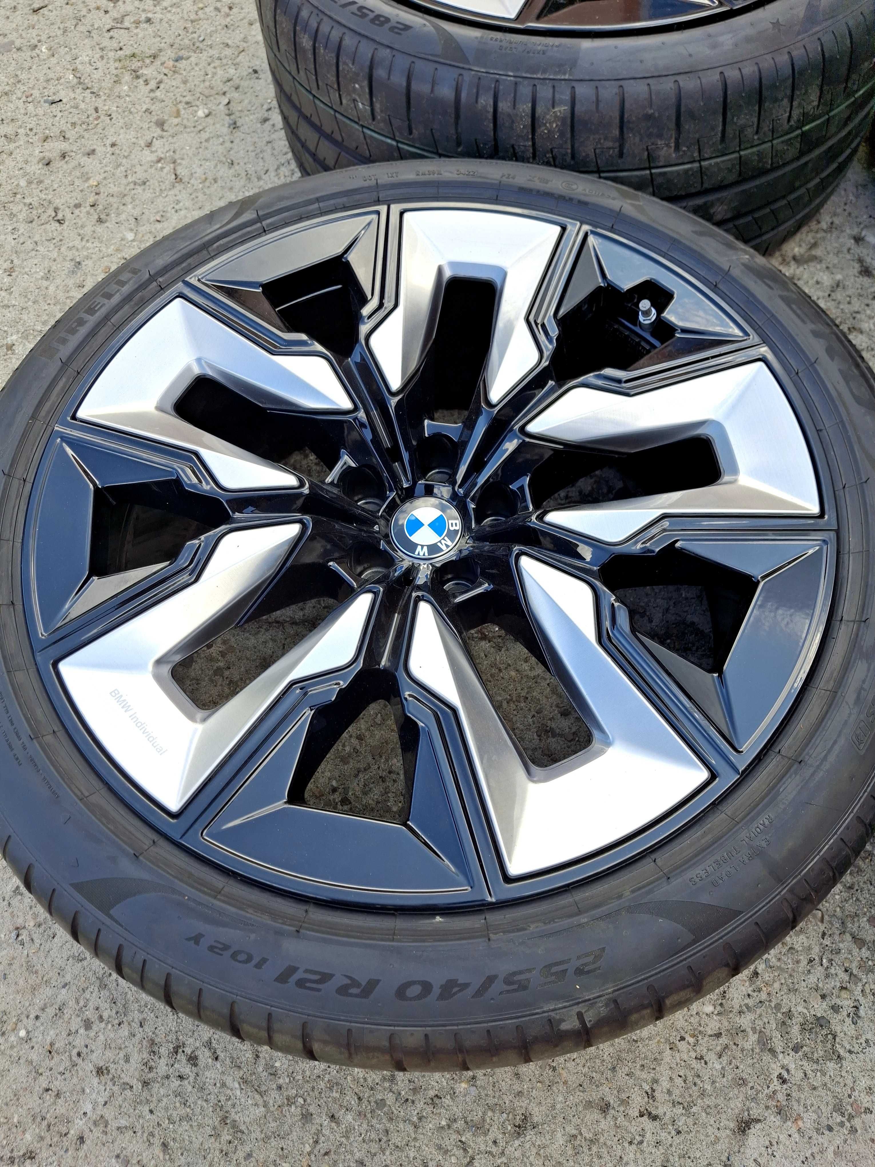 Koła lato 21" bmw 7 i7 g70 X3 G45 indywidual lato Pirelli