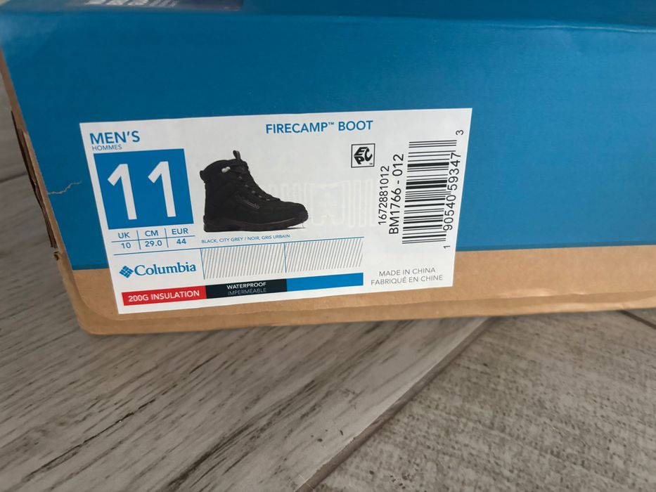 Черевики зимові Columbia firecamp boot