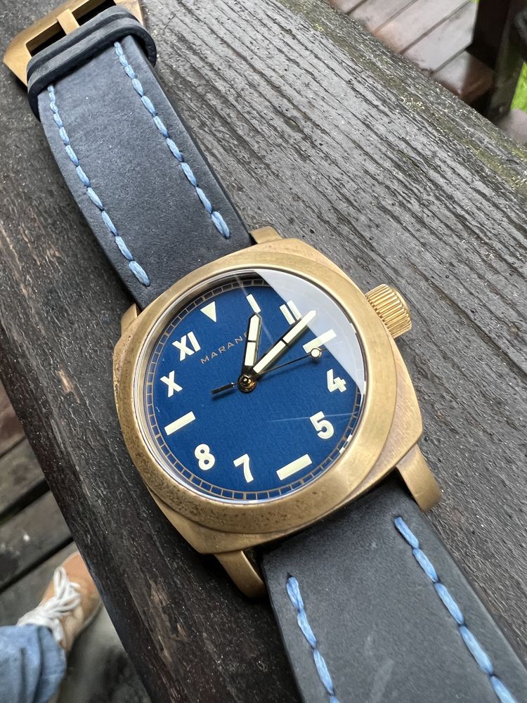 Zegarek MARANEZ Layan  43 mm Bronze