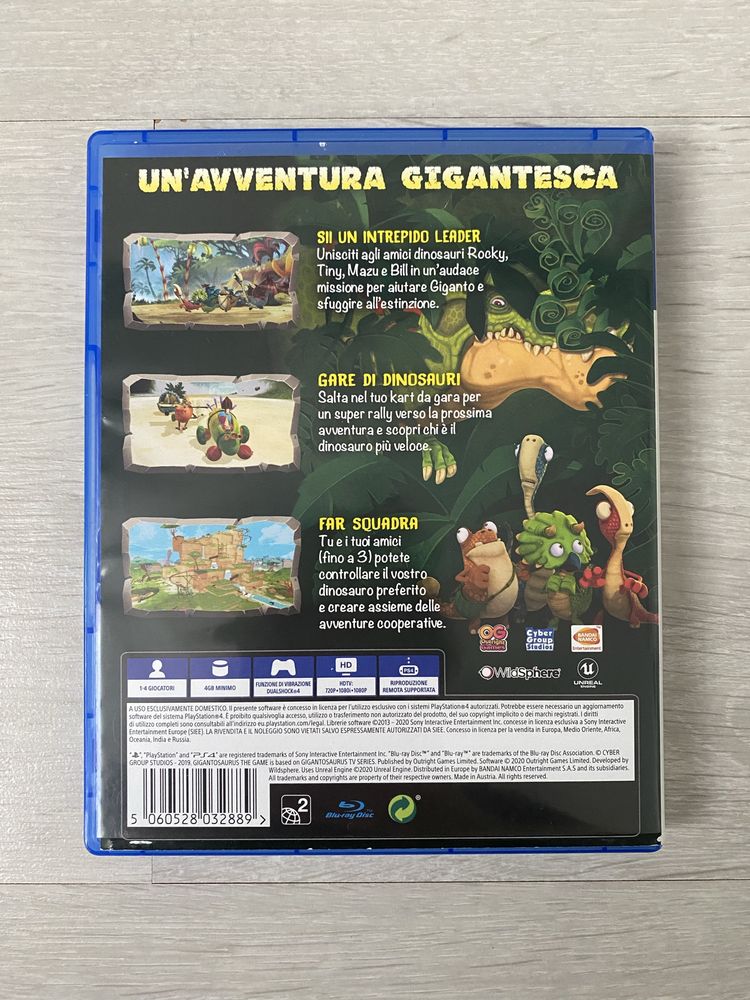 Gra PS4 Gigantosaurus