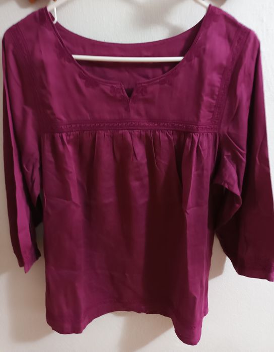 Túnica rosa 3/4,