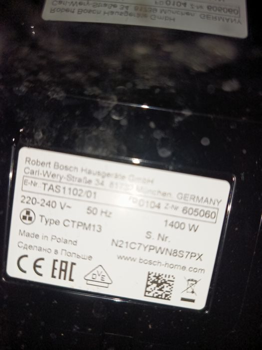 Bosch tassimo ekspres kapsulkowy