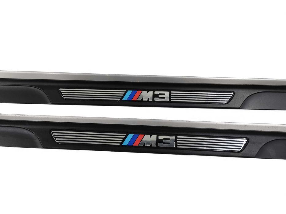 Nakladki progowe listwy na progi bmw e46 M3 coupe cabrio wewnetrzne