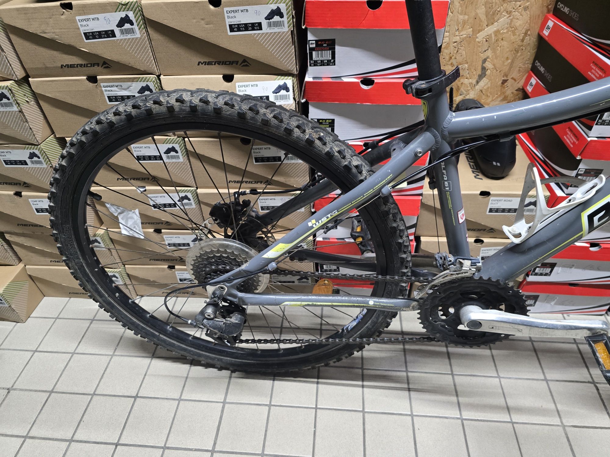 Btt s aluminio com travoes de disco