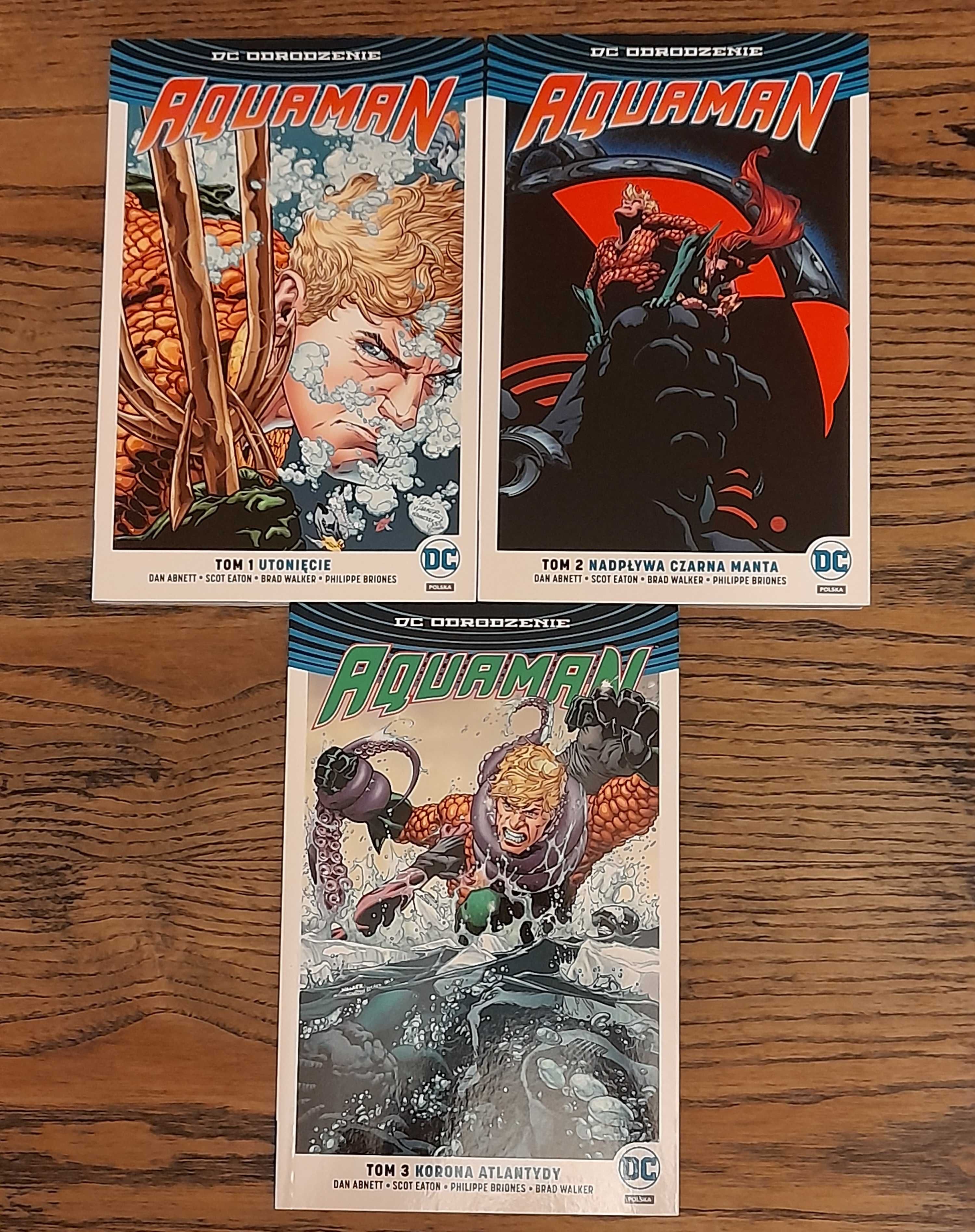 DC Odrodzenie - Aquaman tomy 1-3