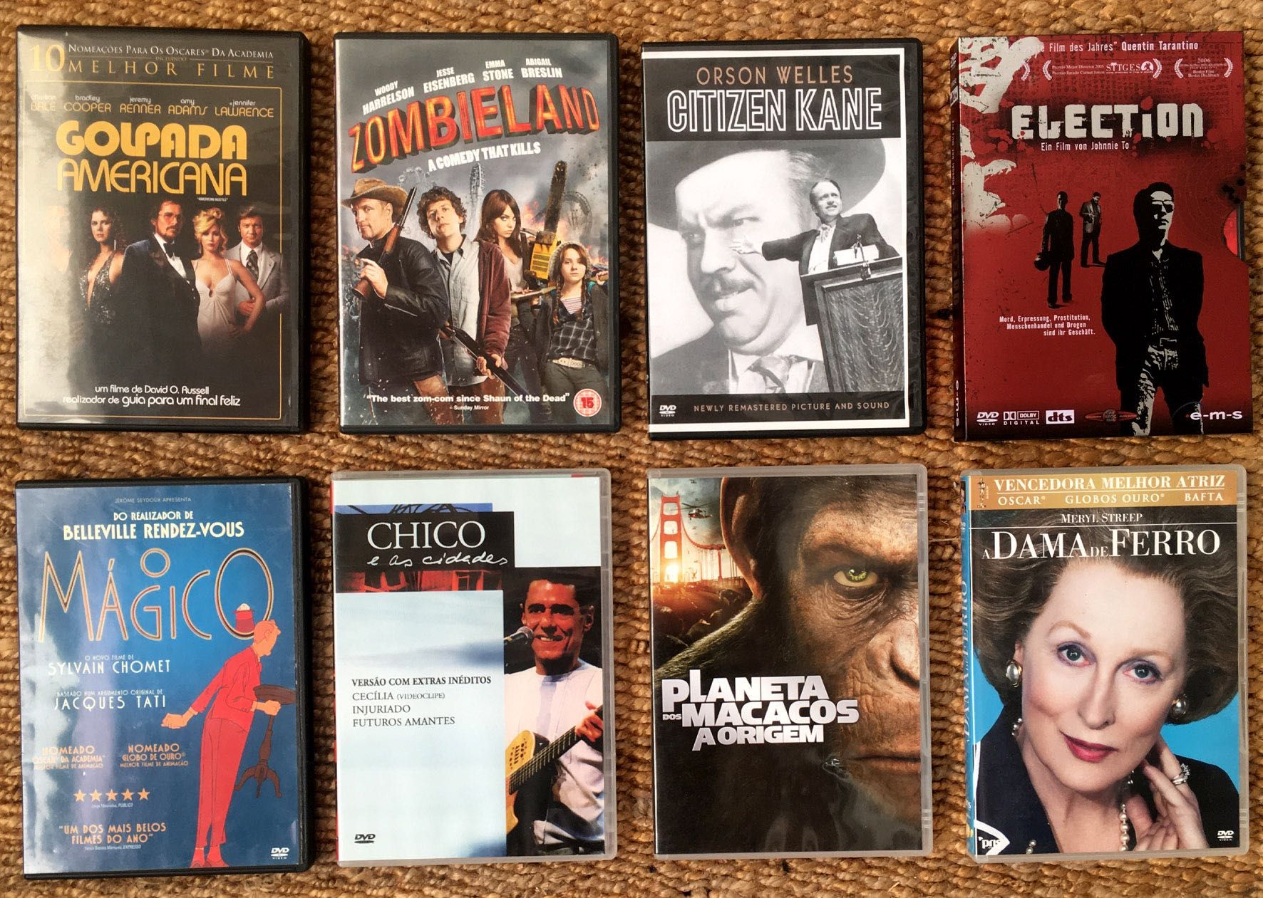 DVDs - dezenas de filmes imperdíveis
