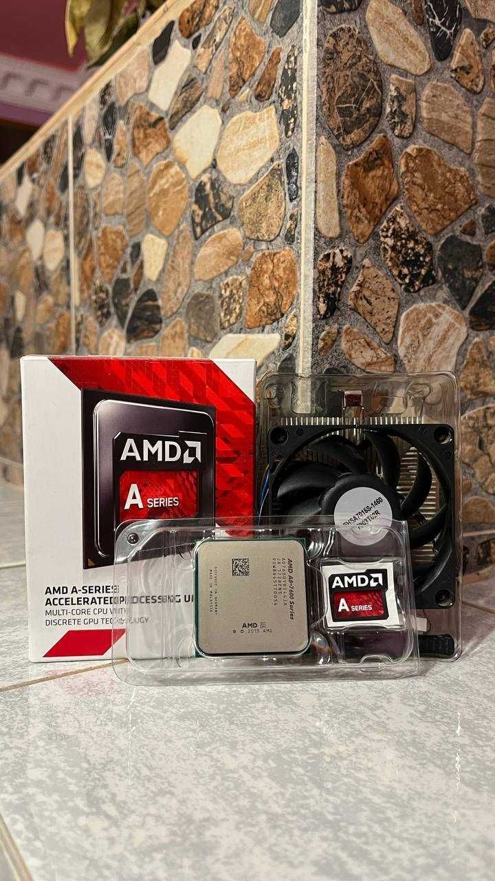 Процессор AMD A8-7600 FM2 + | 4 ядра | C ерійний куллер