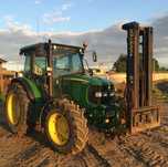 John Deere 5080R  Ciągnik John Deere 5080R z Ładowaczem czołowym rok 2013