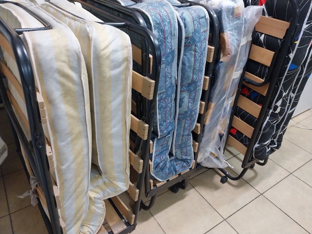 Łóżko  polowe składane