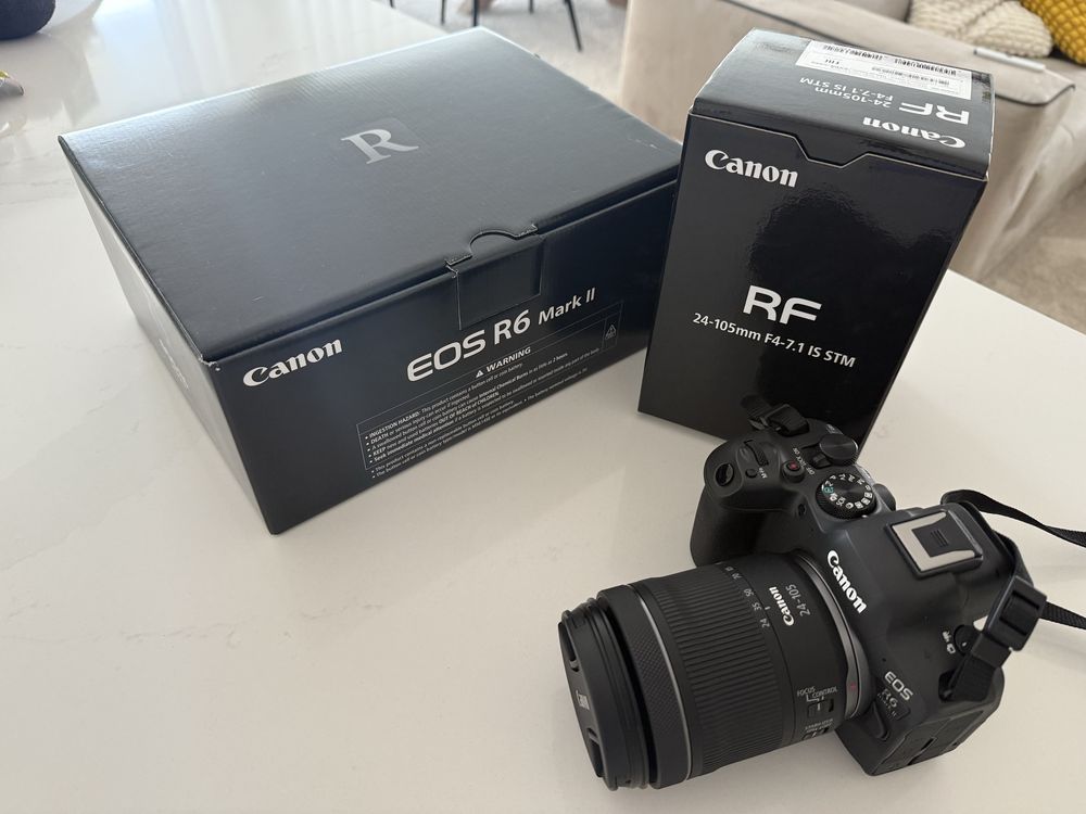 Canon R6 Mark II + Objetiva 24-105mm