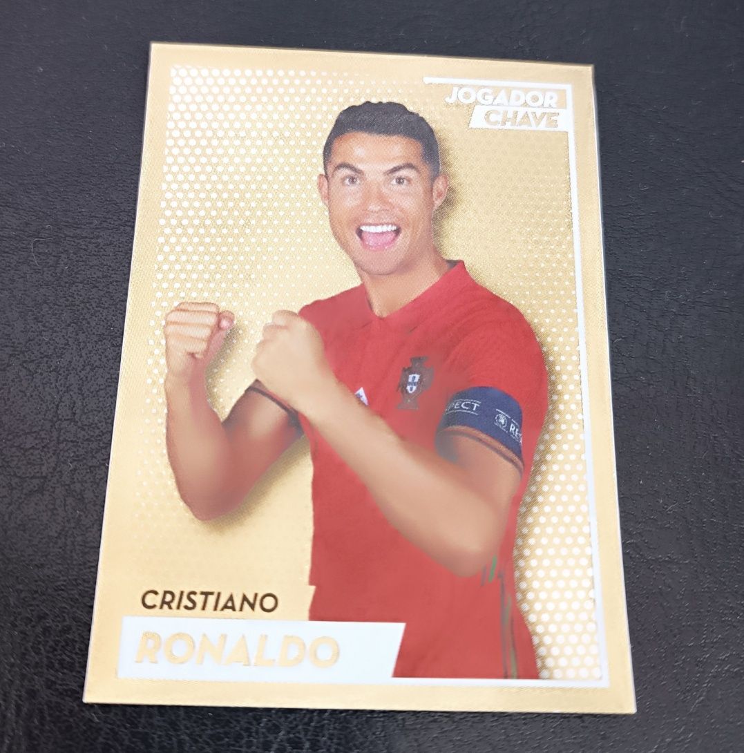 Cromo Cristiano Ronaldo Dourado - Mundial