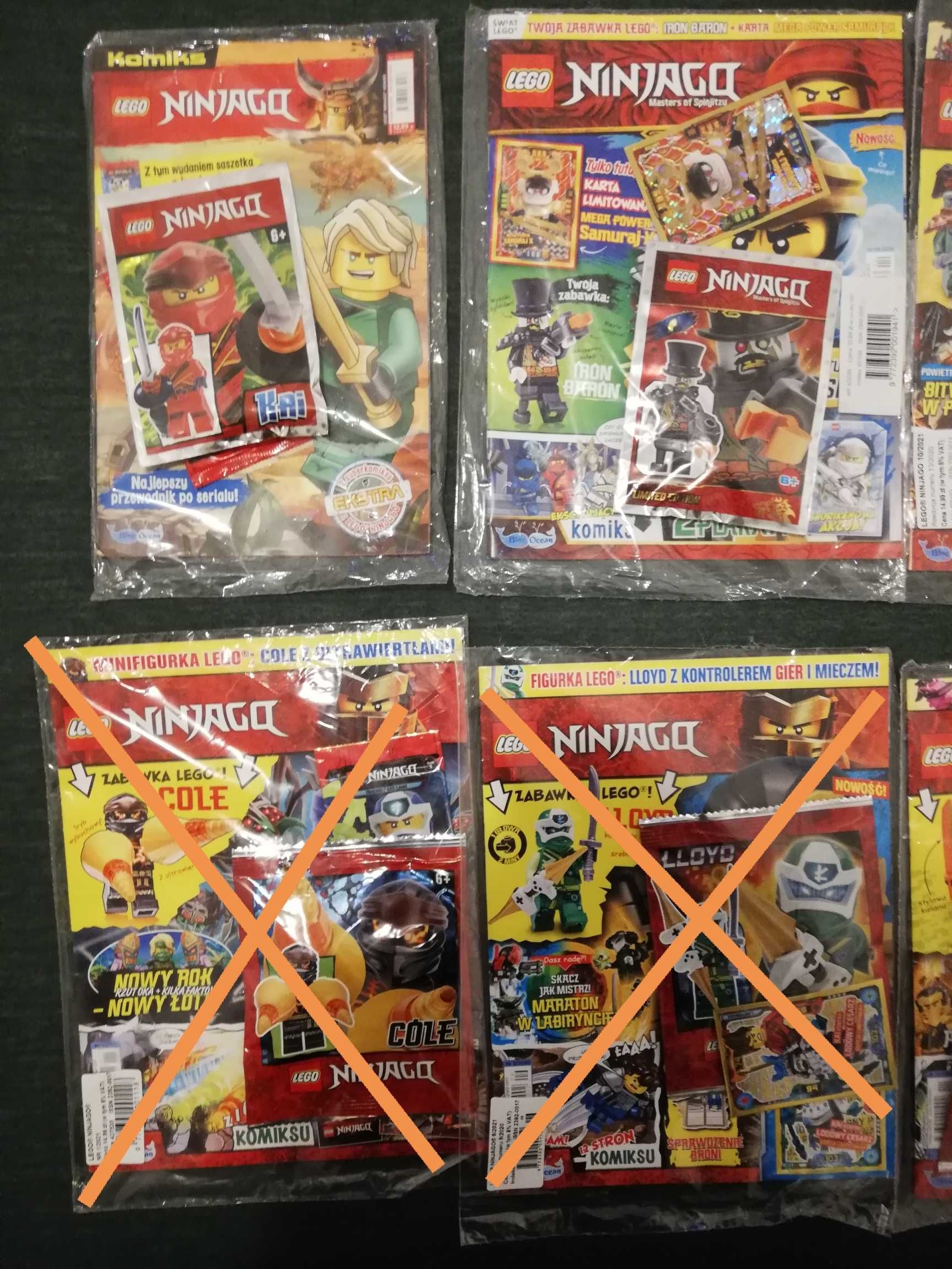 Lego Ninjago magazyn